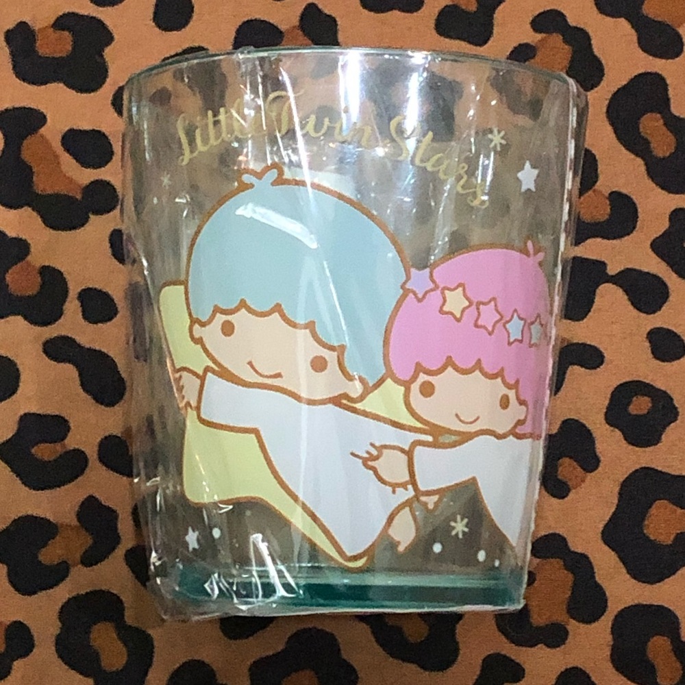 Sanrio Little Twin Stars Clear Acrylic Tumbler